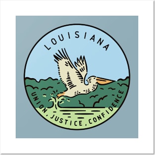 Louisiana love Posters and Art